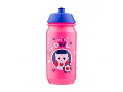 Růžový BAAGL láhev na pití 500 ml sovičky A-5322 - hlavní obrázek