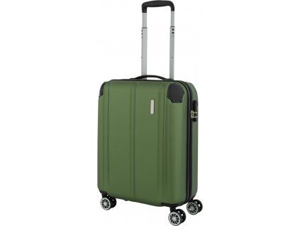 167374 6 cestovni kufr travelite city 4w s green