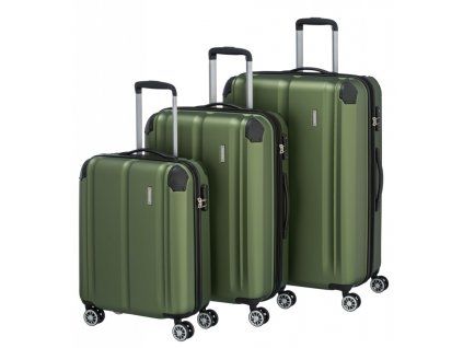 170863 1 cestovni kufry set 3ks travelite city s m l green