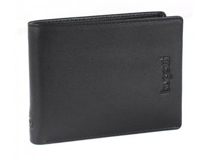 Černá pánská peněženka bugatti vertice flap 493183-01 - hlavní obrázek