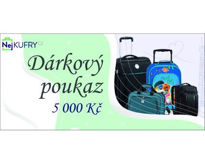 Dárková poukázka 5000