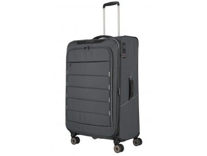 Antracitový velký kufr Travelite Skaii 4w L - 92649-04 - hlavní obrázek