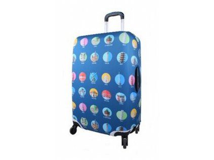 Modrý obal na kufr S Snowball A33030FS - A33030FS - hlavní obrázek