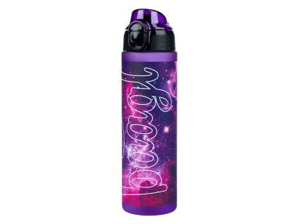 Fialová láhev na pití BAAGL Tritan 700 ml Galaxy - A-34249 - hlavní obrázek