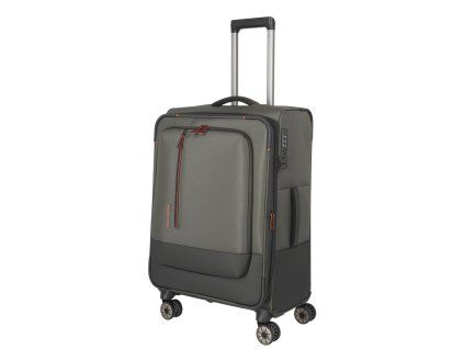 Olivový cestovní kufr travelite crosslite 4W M 92948-86 - hlavní obrázek