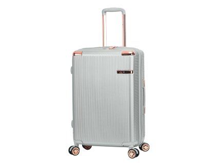Světle šedý cestovní kufr snowball shine 4W M 44303-67-13 - hlavní obrázek