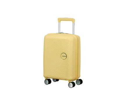 American Tourister SOUNDBOX MINI SPINNER 47 Pastel Yellow