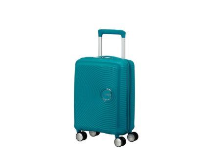 Tyrkysový palubní kufr American Tourister Soundbox Mini Spinner - MG8001-51 - hlavní obrázek