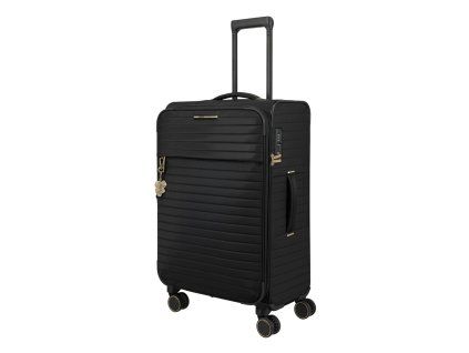 Černý cestovní kufr Travelite Barbara Stepp M exp. - 91748-01 - hlavní obrázek