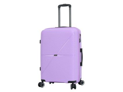 Světle fialový cestovní kufr Snowball PP 4W M - 54103-67-04 - hlavní obrázek
