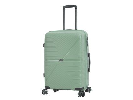 Pistáciový cestovní kufr snowball PP 4W M 54103-67-33 - hlavní obrázek