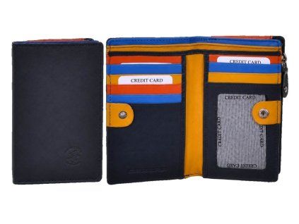 Modrá dámská peněženka Beverly Hills Polo Club Colorfull combi - BH-2968-05 - hlavní obrázek