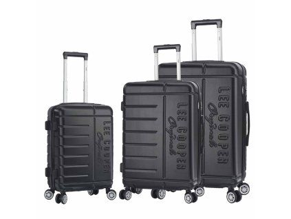 Černý set kufrů Lee Cooper Brighton 3ks - LC33303-01 - hlavní obrázek
