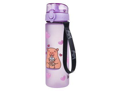 Fialová láhev na pití Baagl Tritan Kapybara 500 ml - A-36140 - hlavní obrázek