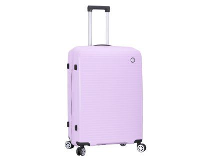 Fialový cestovní kufr Madisson Breeze 4W L - 67704-76-04 - hlavní obrázek