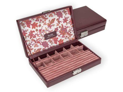 Bordó kazeta na šperky Sacher Florage - 2310.501.360102 - hlavní obrázek