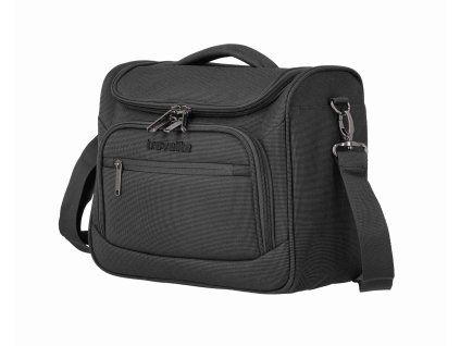 Antracitový kosmetický kufr Travelite Cubis - 8000503-04 - hlavní obrázek