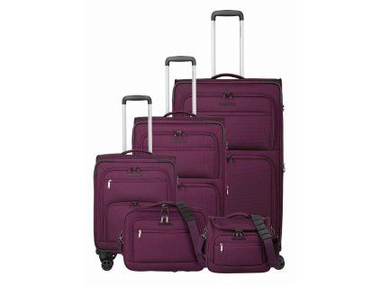 Ostružinová sada cestovních kufrů Travelite Cubis 5ks - 8000540-16 - hlavní obrázek