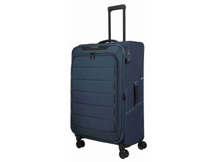 Tmavě modrý velký kufr Travelite SKAII 4W L - 8000449-20 - hlavní obrázek