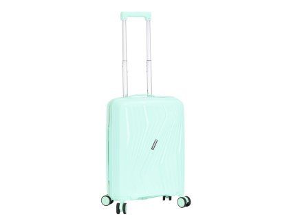 Mentolový kabinový kufr Madisson Curves 4W S - B-65603-55-32 - hlavní obrázek