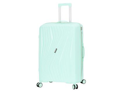 Mentolový velký kufr Madisson Curves 4W L - B-65603-77-32 - hlavní obrázek