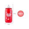 Červená láhev na pití Baagl Srdce 500 ml - A-5323 - druhý obrázek