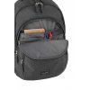 Hnědý batoh travelite basics melange 96308-60 - čtvrtý obrázek