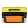 Oranžový dětský kufr snowball sovičky 2W SX 65018R-45-10 - čtvrtý obrázek