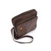 Hnědá taška crossbody kožená BHPC explore L BH-381-25 - třetí obrázek