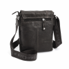 Černá taška crossbody kožená BHPC explore M BH-383-01 - třetí obrázek