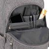Šedý batoh travelite basics melange 96308-03 - druhý obrázek