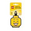 Žlutá LEGO iconic jmenovka na zavazadlo - hlava dívky 51168 - hlavní obrázek