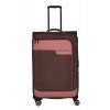 Růžový cestovní kufr travelite viia 4W L 92849-14 - třetí obrázek
