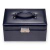 Tmavě modrá šperkovnice sacher elly florage leather 25.501.014008 - sedmý obrázek