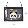 Šedá / potisk BAAGL peněženka na krk panda A-31620 - čtvrtý obrázek