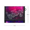 Fialová BAAGL peněženka galaxy A-31626 - třetí obrázek