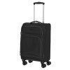 D amp N Travel Line 9204 4 Rollen Kabinentrolley S 55 cm schwarz 9254 01 2