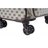 Tmavě hnědý / koňakový / potisk cestovní kufr snowball 4W L 39204-79-60 - šestý obrázek