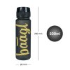 Černá láhev na pití Baagl Tritan 500 ml Logo - A-31800 - sedmý obrázek