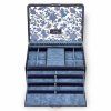 Modrá šperkovnice sacher jasmin leather florage 72.501.014008 - pátý obrázek