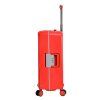 Červený cestovní kufr snowball 4W L LOCK 37103-77-02 - pátý obrázek