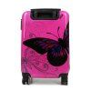 Tmavě růžový cestovní kufr madisson 4W FLY S 26820-50-30 - pátý obrázek