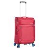 Červený cestovní kufr Snowball 4W M - 48203-67-02 - čtvrtý obrázek