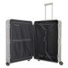 Stříbrný cestovní kufr travelite NEXT 2.0 4W L 79849-56 - druhý obrázek