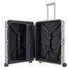 Stříbrný cestovní kufr travelite NEXT 2.0 4W L 79849-56 - 13. obrázek