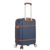 Modrý / hnědý cestovní kufr snowball 4W S 52303-50-05 - pátý obrázek