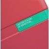Červený cestovní kufr benetton NOW by delsey 4w L B3762821-04 - osmý obrázek