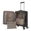 Černý kabinový kufr Travelite Crosslite 4W S - 92947-01 - druhý obrázek