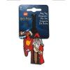 Červená / černá LEGO harry potter jmenovka na zavazadlo a brumbál 53255 - hlavní obrázek