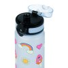 Světle modrá láhev na pití Baagl Tritan 500 ml Hippie - A-34038 - pátý obrázek
